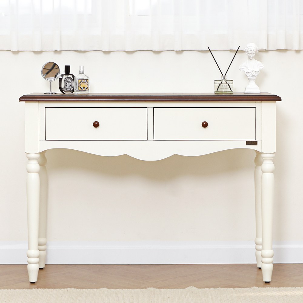 바네스데코 프로방스 1100 콘솔 테이블, 마드리엔크림 388,000원