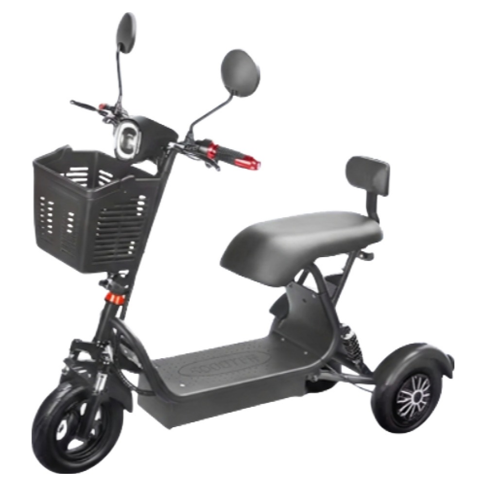 폴디온 3륜 접이식 전기 바이크 자토바이 어르신 스쿠터, 1개, 3TOB(블랙36V60Km) 980,000원