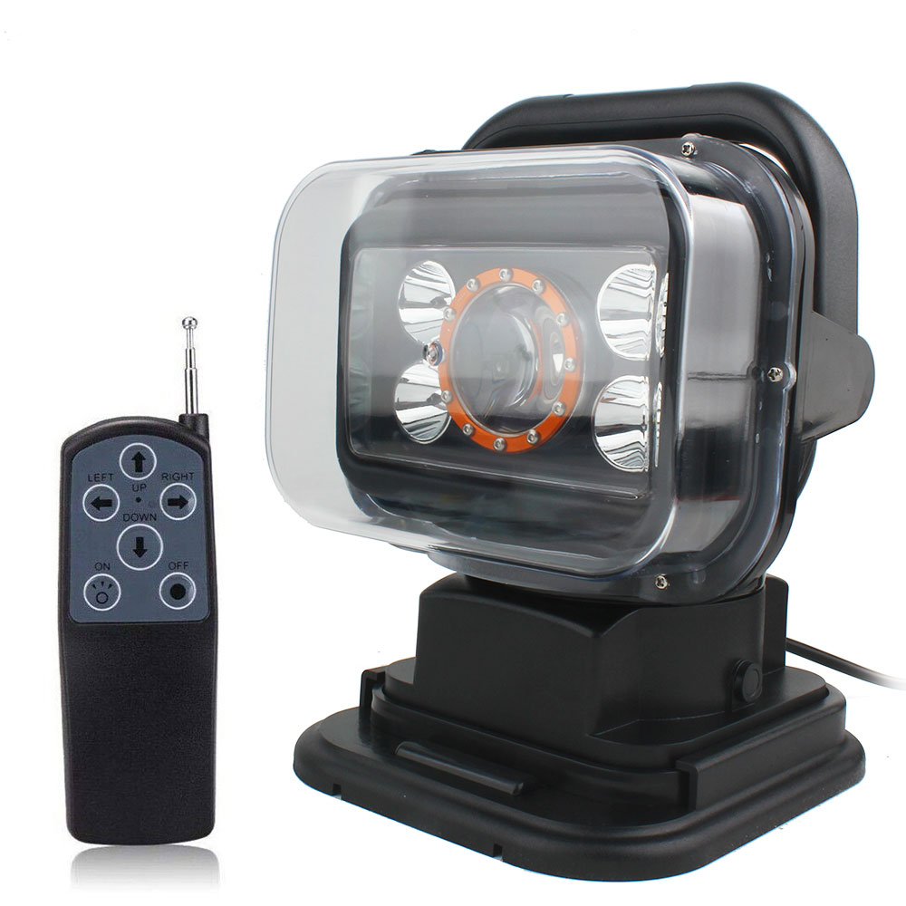 야토 LED 써치라이트 작업등 지게차 바이크 해루질 화물차 후진등 보트 선박 안개등 50W 무선리모컨, 1개 177,000원