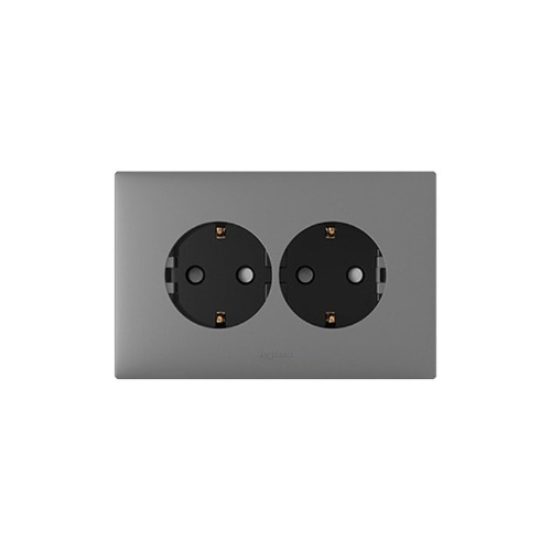 르그랑 아펠라 접지콘센트 2구_마그네슘, 1개 7,500원