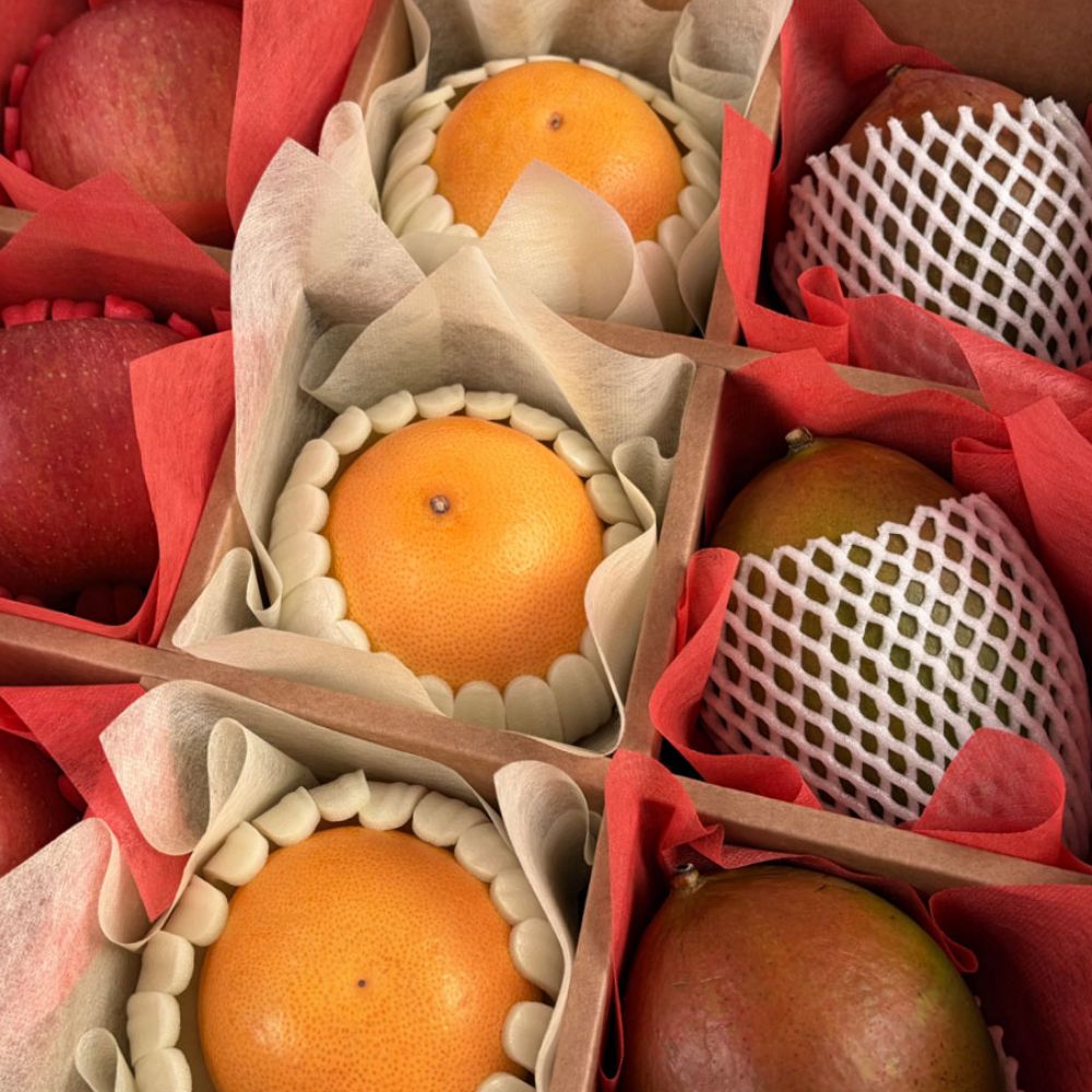 정성 담은 안부 세트 4호 (애플망고 자몽 사과 혼합 구성), 1박스 86,000원