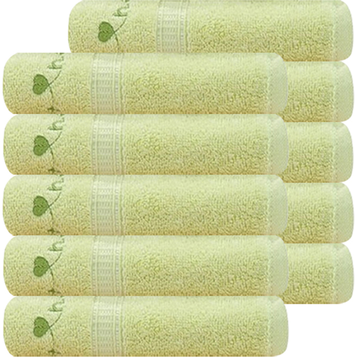 송월타올 SH 베르스 세면타월 100g 20수 면사, 연두, 10개 22,260원