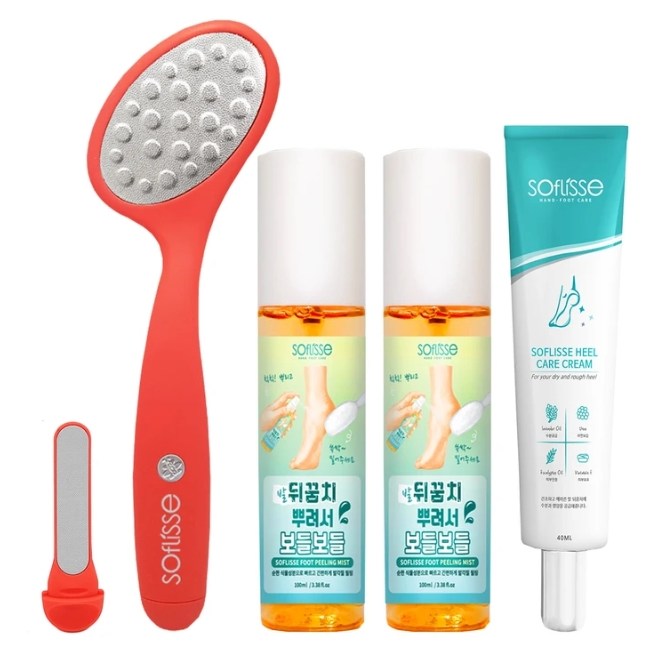 소프리스 트리플 풋파일 풋케어 세트 각질제거 유수분밸러스케어 34,880원