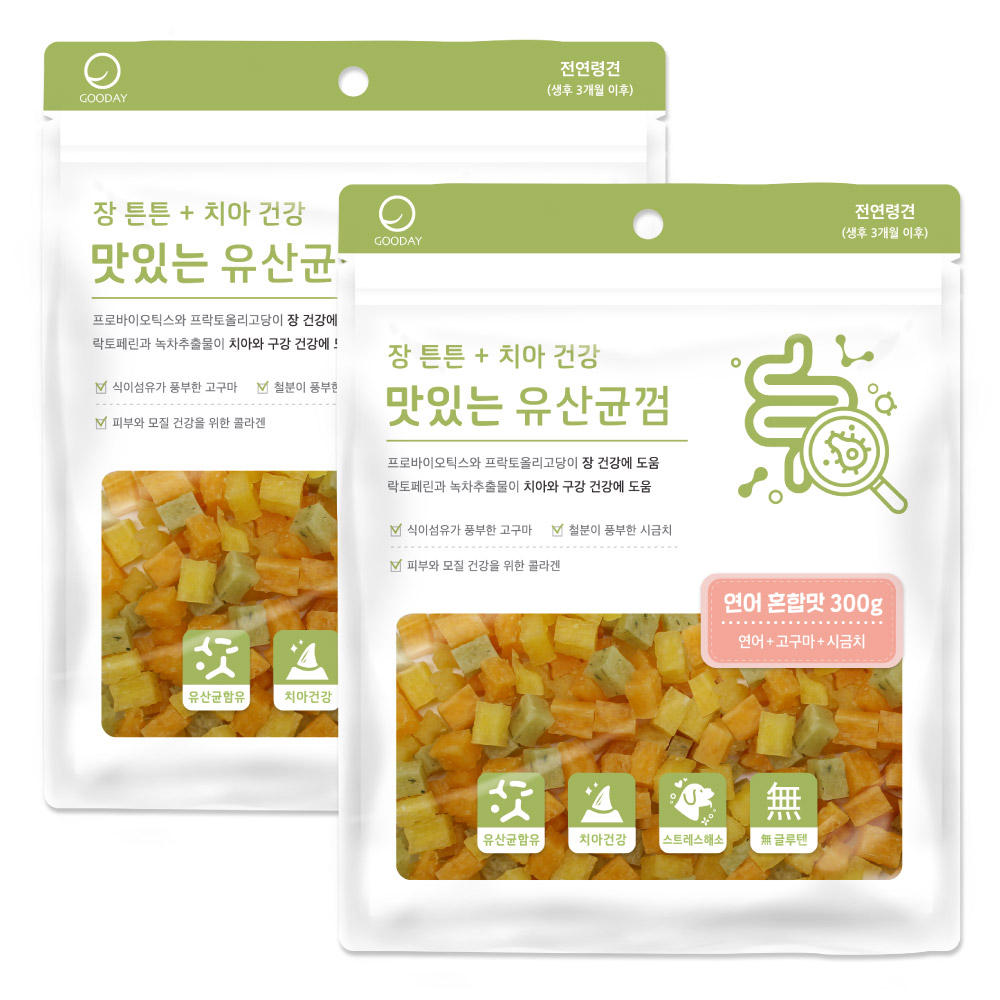 굿데이 맛있는 유산균껌 강아지 간식 15,180원