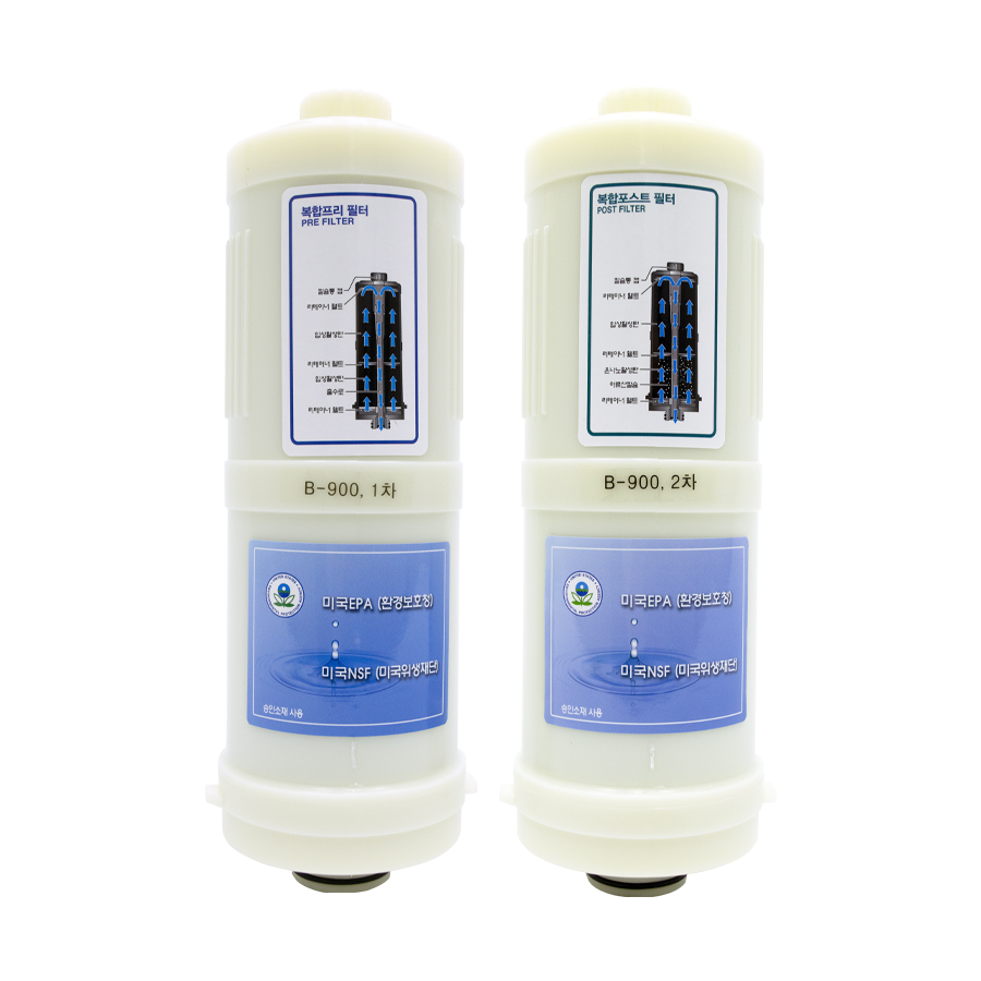 한마음약품 호환 B-900 1차＋2차 이온수기필터 60,000원