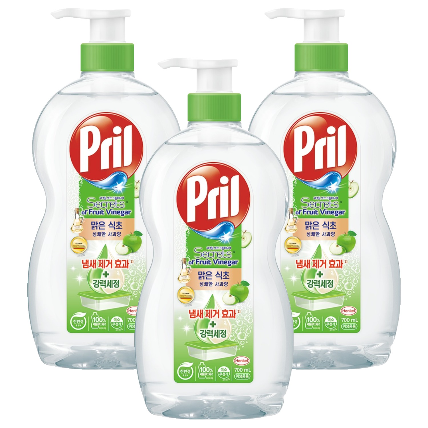프릴 시크릿 오브 맑은식초 상쾌한 사과향 주방세제 12,600원