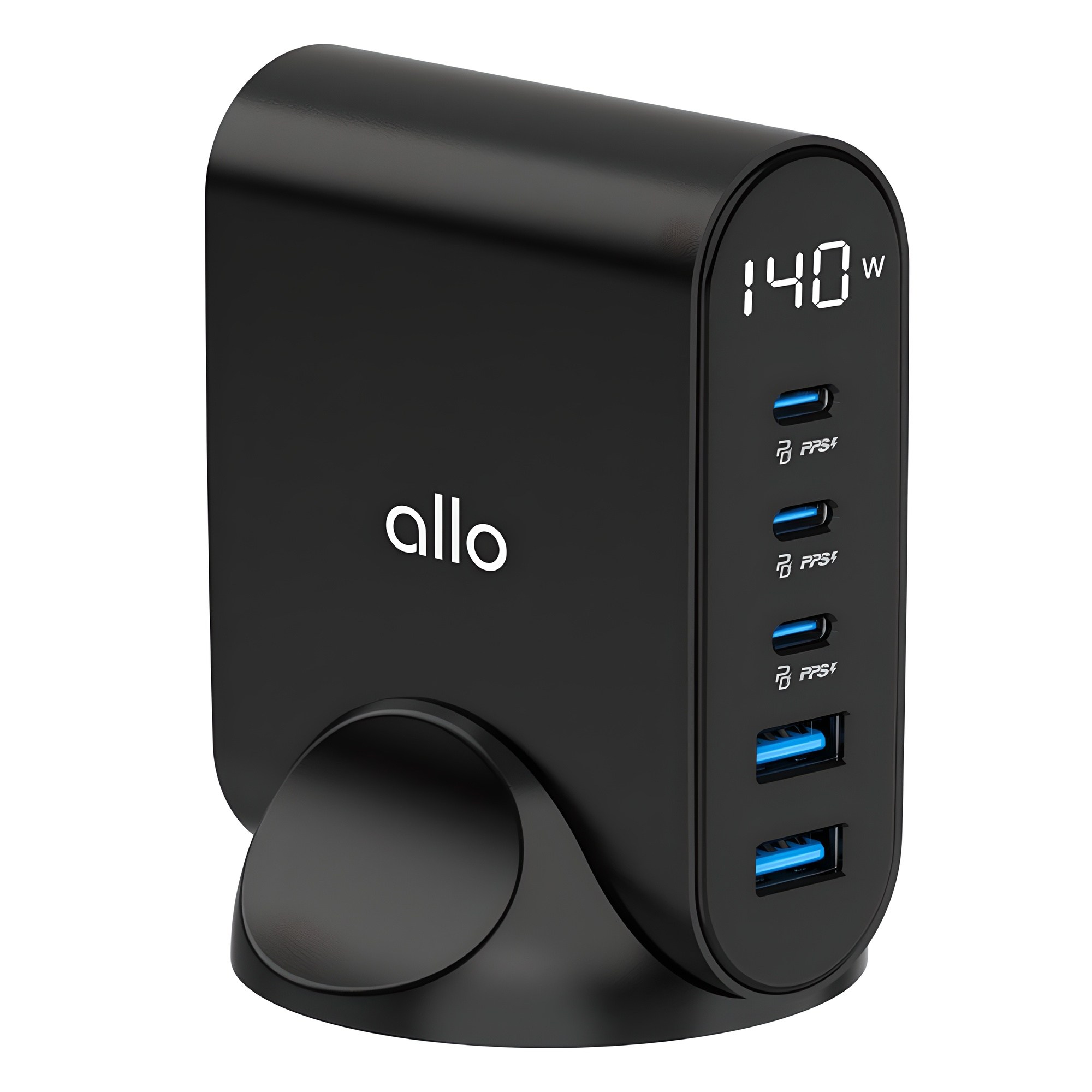 알로코리아 GaN 프로 PD PPS 초고속 5포트 멀티 충전기 140W UC5140GPD 74,400원