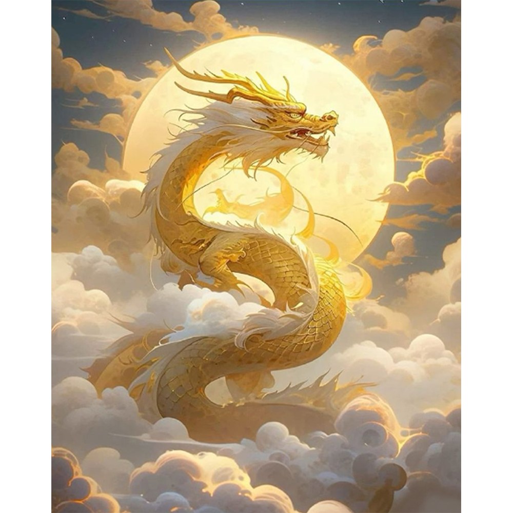 호우맘 액자 캔버스형 보석십자수 DIY 키트 60 x 75 cm, 1개, HM-01 룡 45,000원