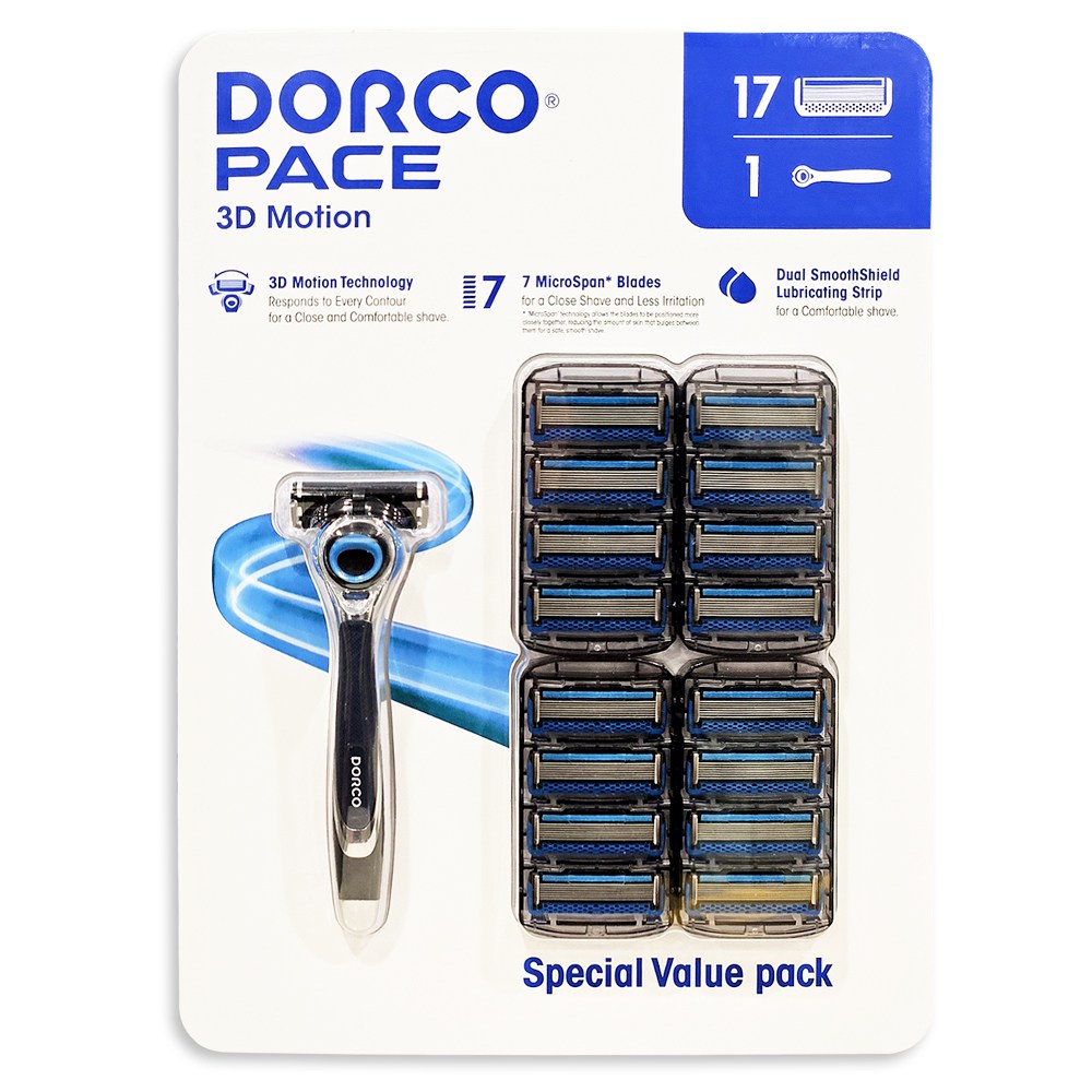 도루코 페이스 3D모션면도기 세트 면도기 1개+날 17개입 코스트코 대용량 남성 면도기 37,350원