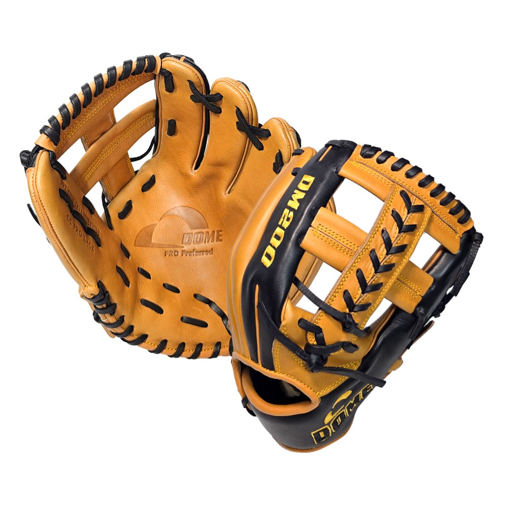 DOME 돔 야구글러브 내야수 우투용 DM200(TAN/BK/1), 1개, TAN/BK 139,000원