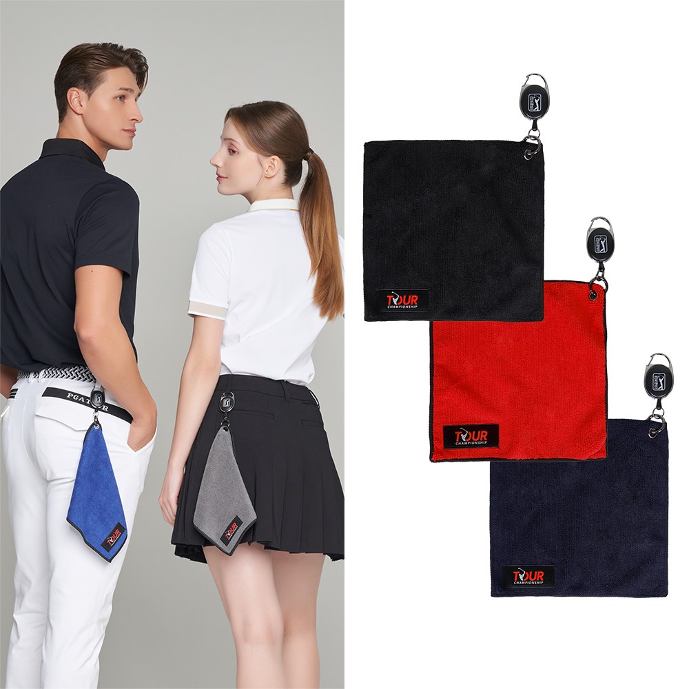 PGA투어 챔피언쉽 패치 릴 타올 골프 클리너 22,000원