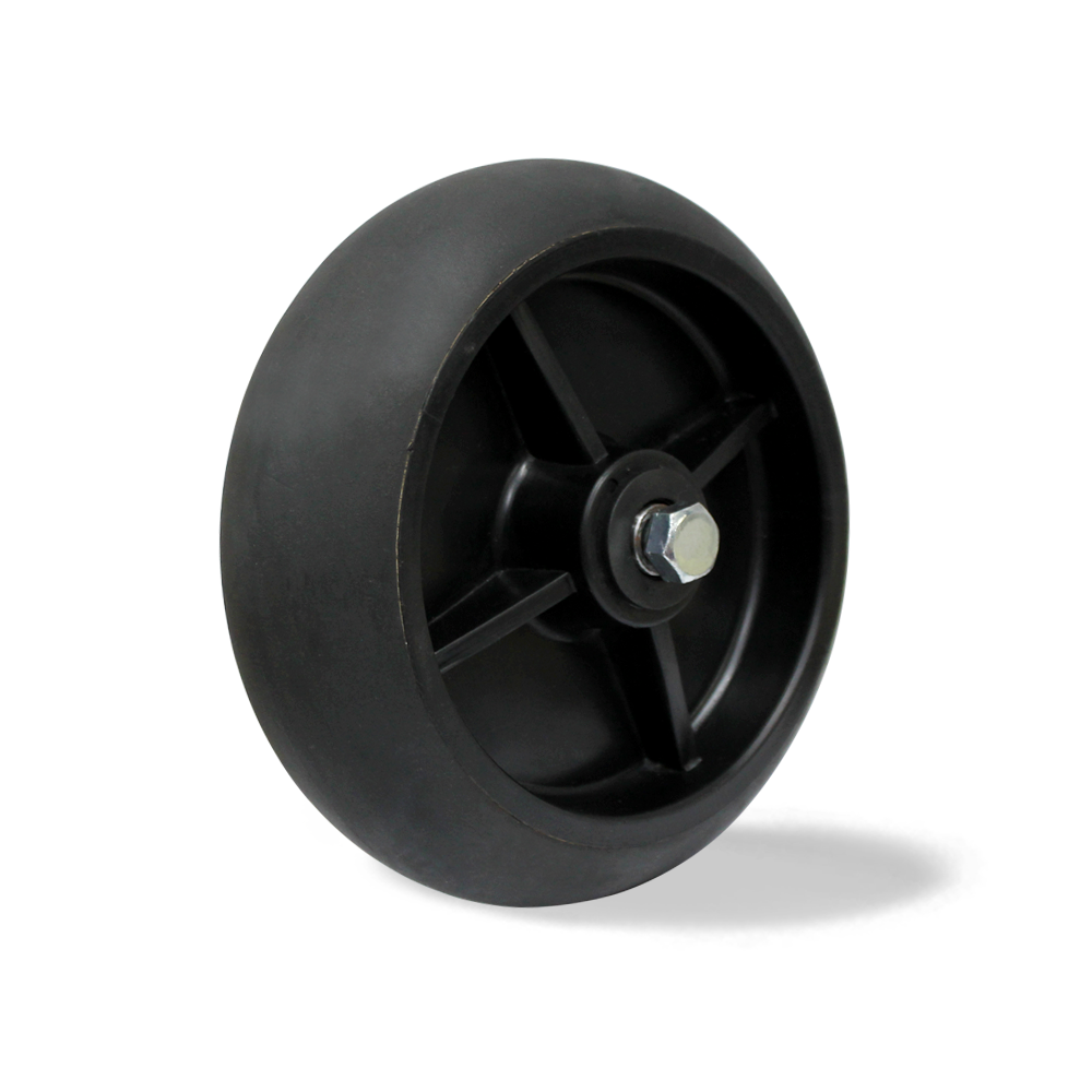 무소음바퀴 8인치(203mm-50mm)고탄력검정고무바퀴식품대차교체용바퀴 8,850원