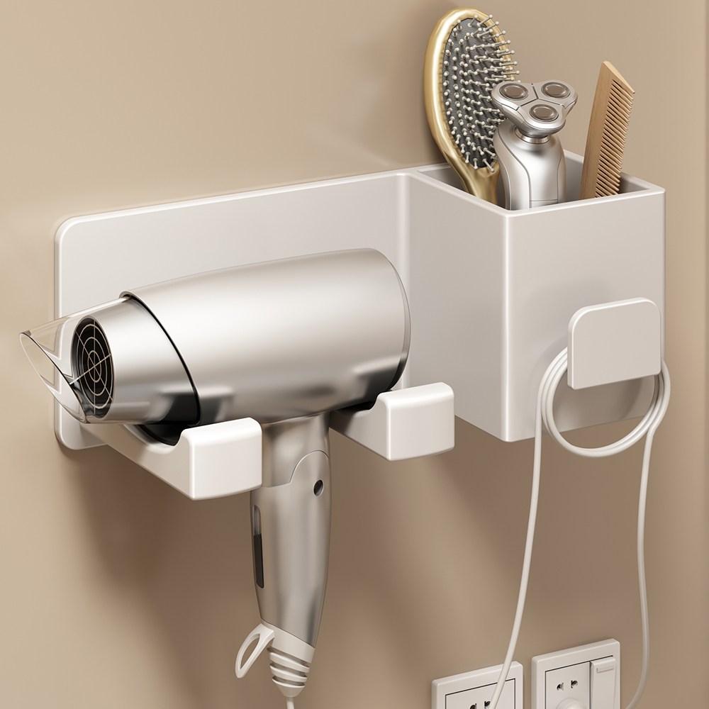 에스위두 기스방지 무타공 튼튼한 드라이기 거치대, 1개, 화이트 19,980원