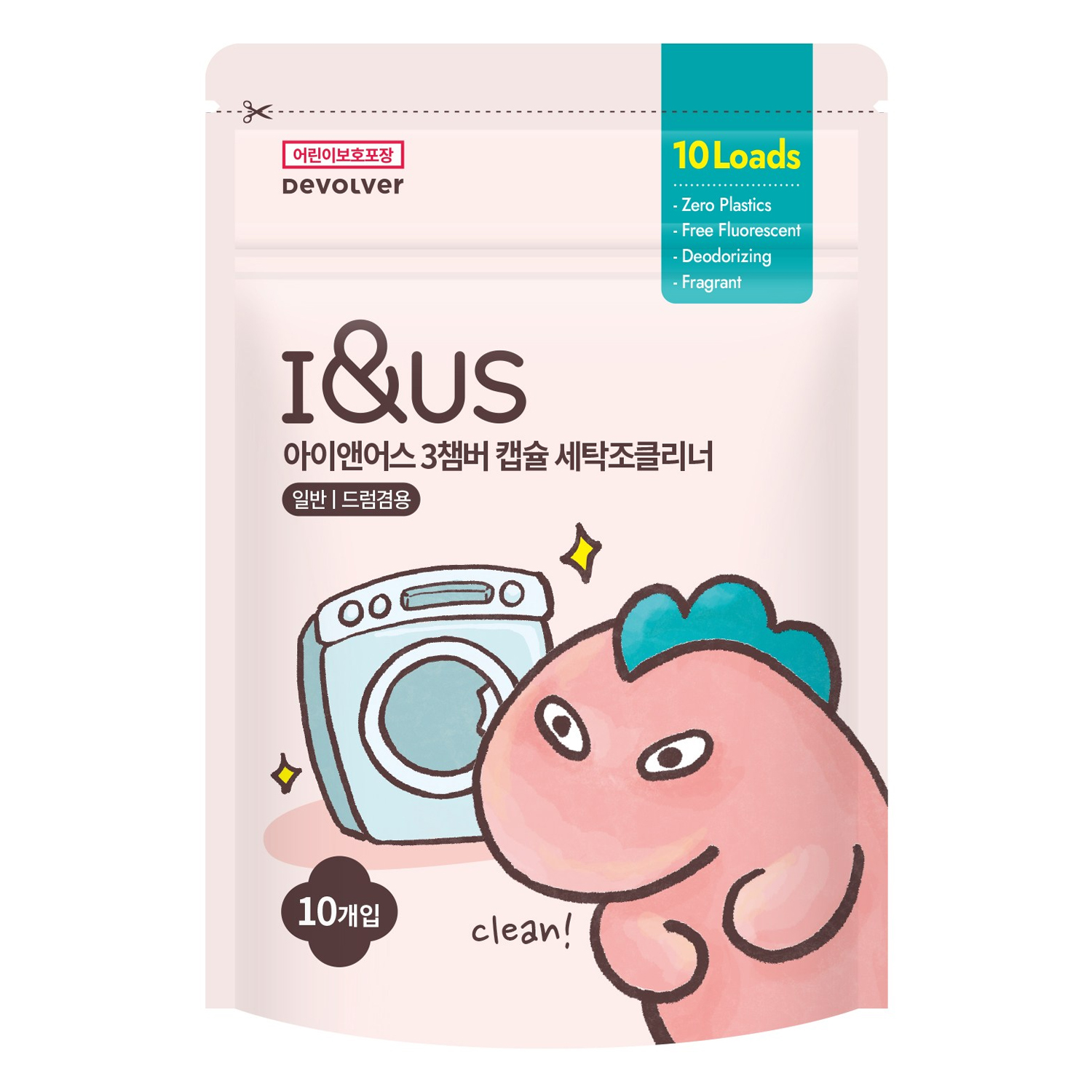 아이앤어스 3챔버 세탁조클리너 10개입, 110g, 1개 8,850원