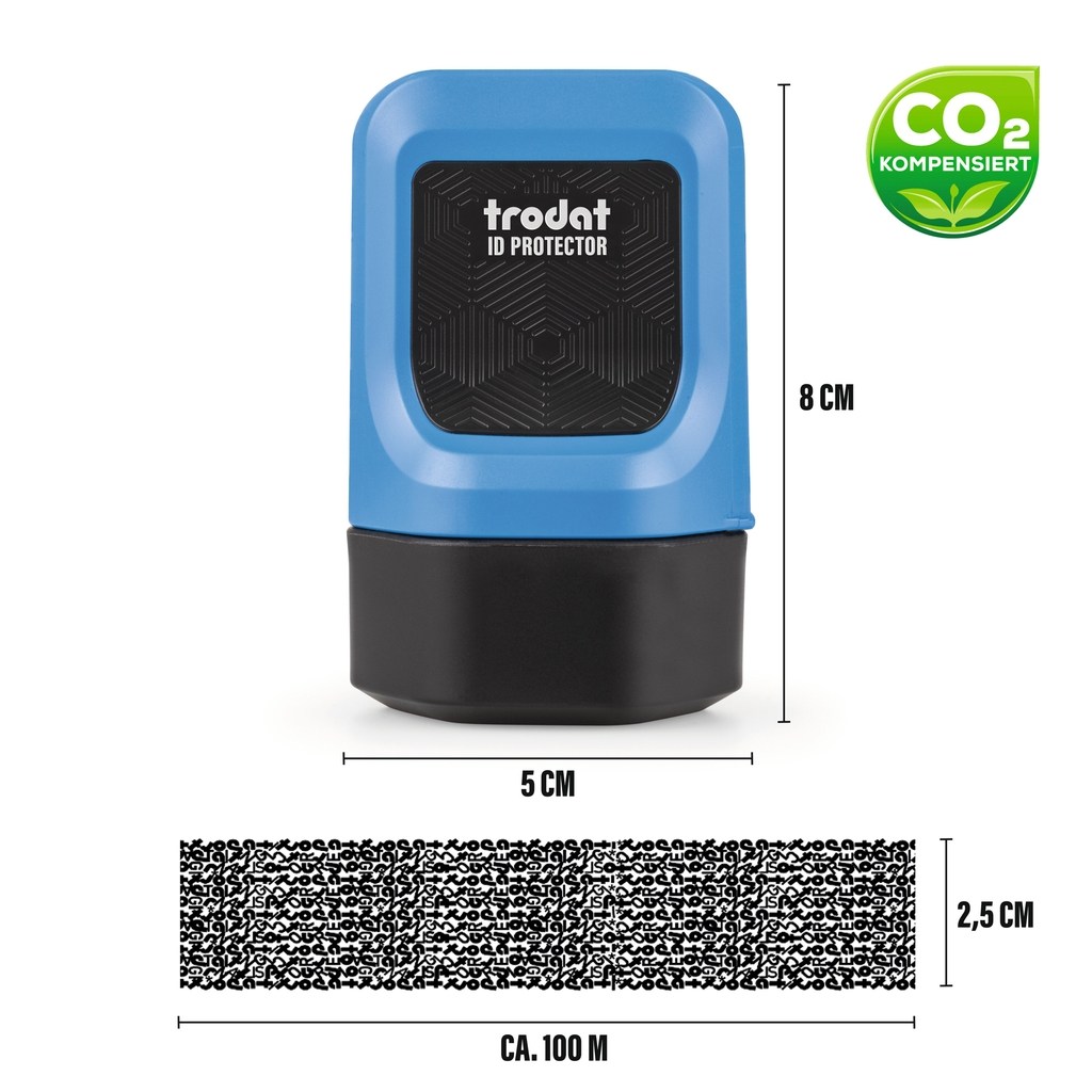 트로닷 택배송장 개인정보보안스탬프 롤러형 정보 가림 지우개스탬프 유성 10,000원