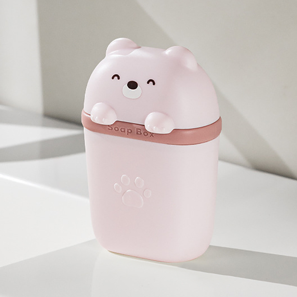 살림제작소 휴대용 곰돌이 비누케이스 2,900원