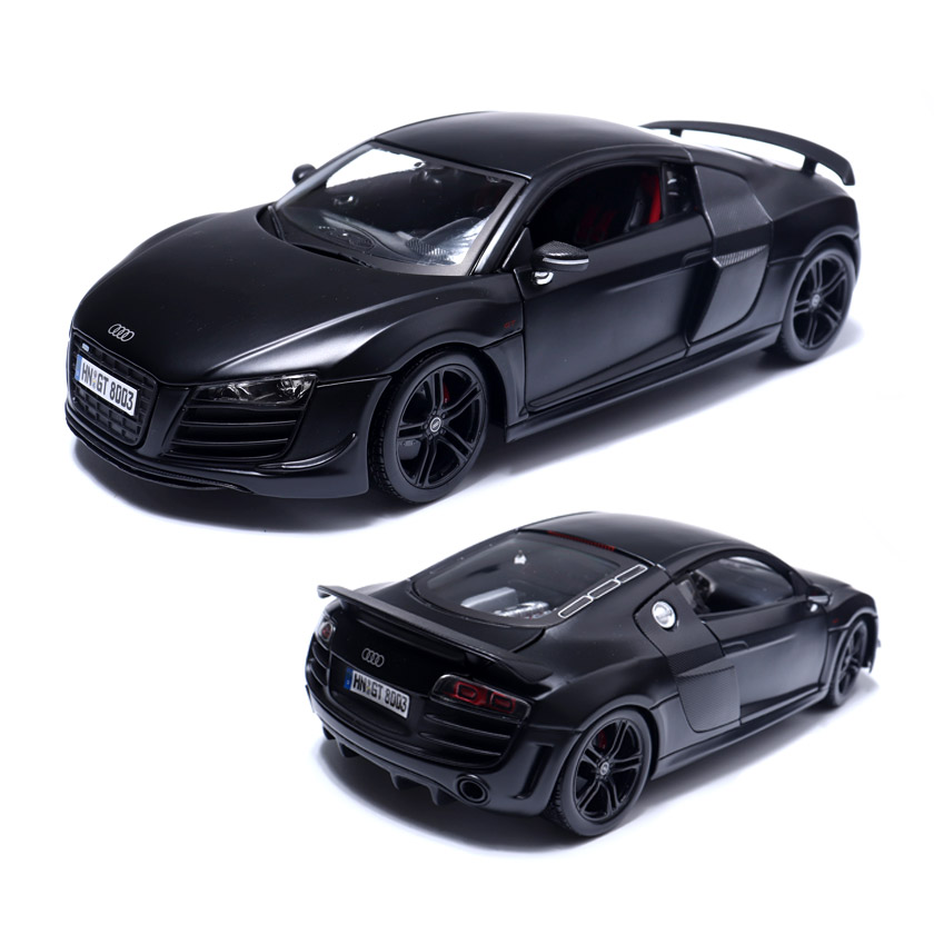 마이스토 1:18 아우디 R8 GT 무광 블랙 다이캐스트 모형차 77,900원