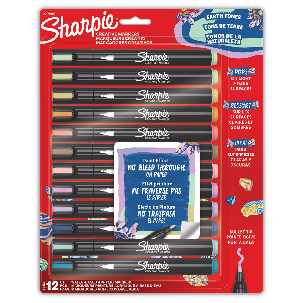 샤피 크리에이티브 수성 마커 총알팁, 1개, 12색 24,000원