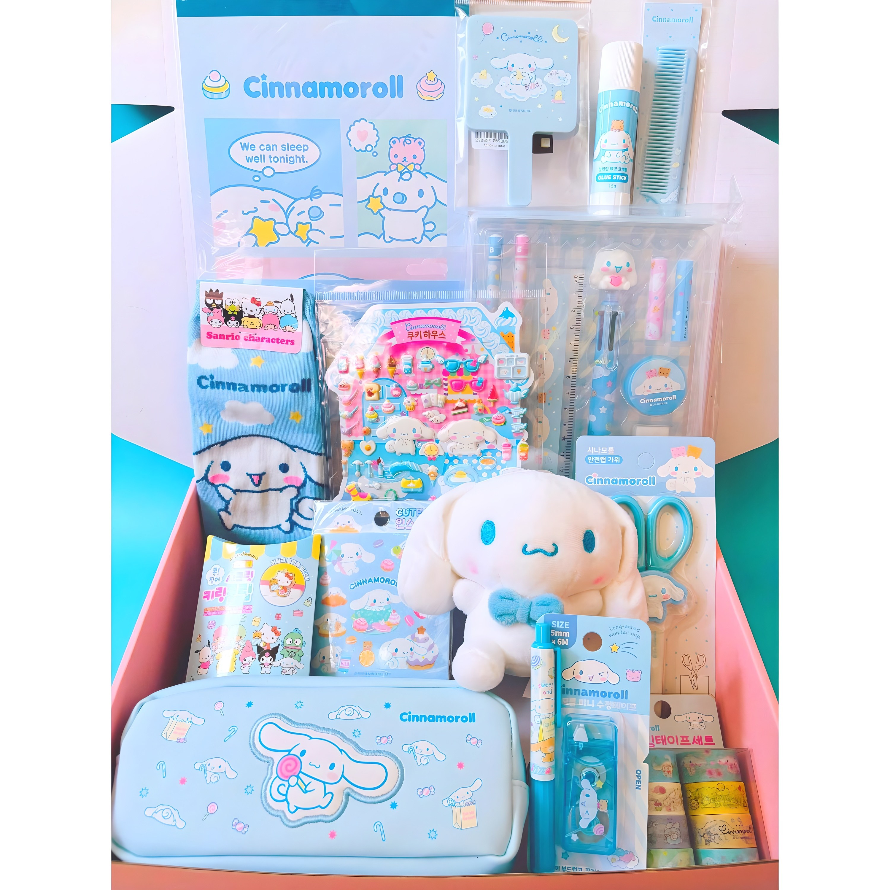 산리오 문구세트 시나모롤 입학 졸업 단체 신학기 선물 세트 조카 생일 52,900원