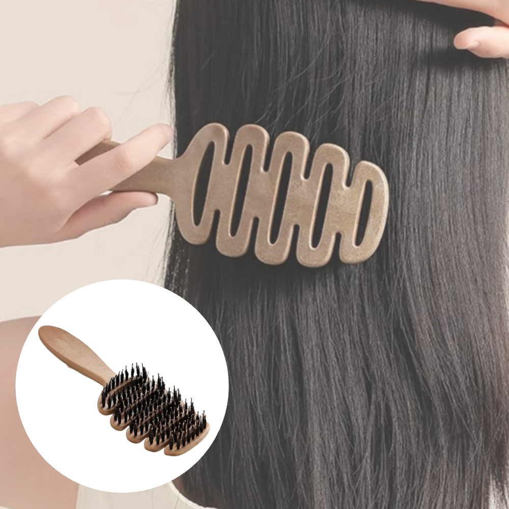 모노마 엉킴방지 돈모 브러쉬, 1개, 브라운 12,000원