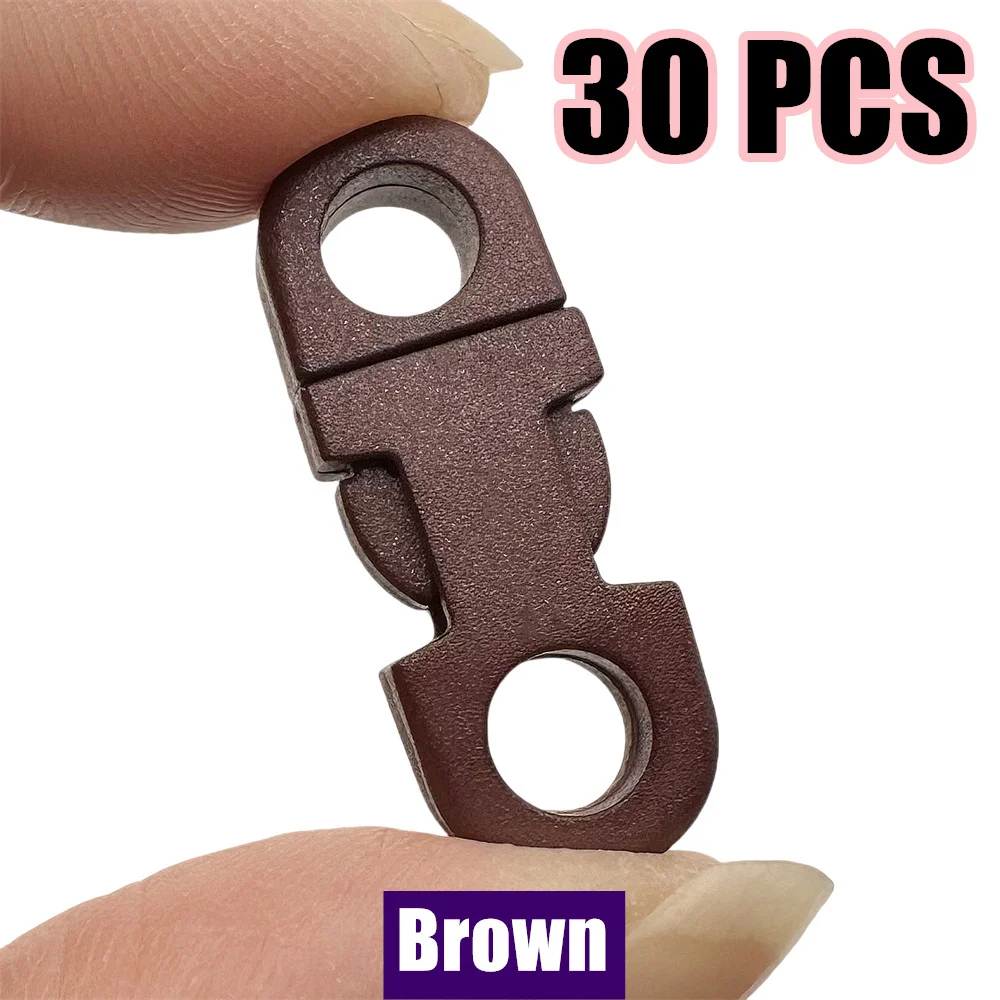 사이드 릴리스 버클 안전 걸쇠 파라코드 팔찌 개 목걸이 로프 랜야드 액세서리 다채로운 2 홀 5mm 팩당 30 9,900원