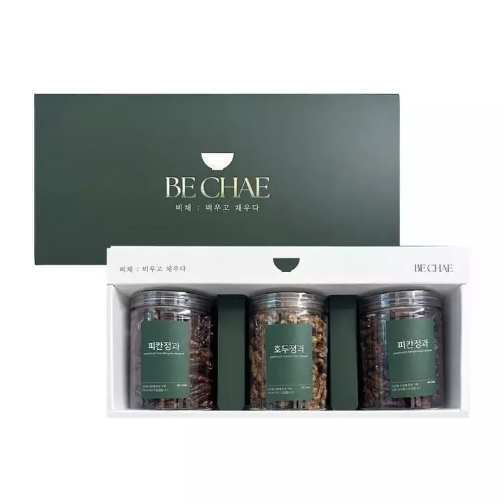 2026년 설 선물세트 비채 정과 선물 세트 1호 (피칸정과180gX2+호두정과150gX) 오 85,000원