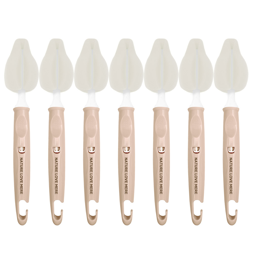 네이쳐러브메레 유아 젖병꼭지솔, 7개, 누디브라운 9,800원