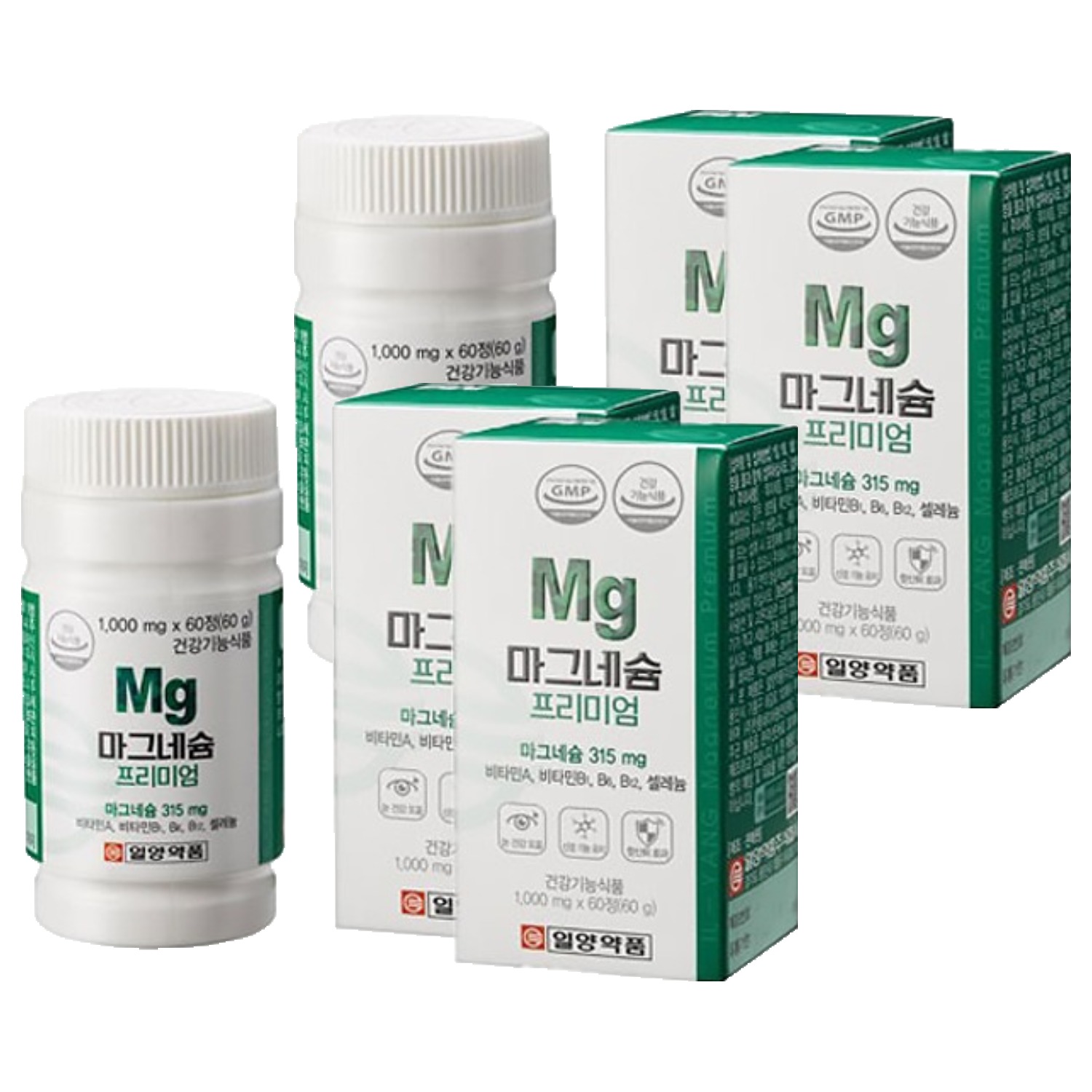 일양약품 마그네슘 프리미엄, 60정, 4개 33,200원