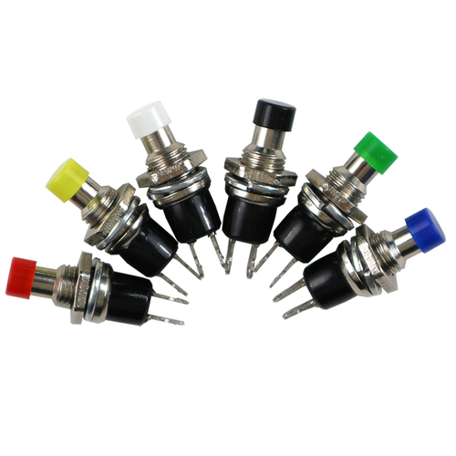 아두이노 패널 장착용 푸쉬 버튼 스위치 (색상 파랑) 1,600원