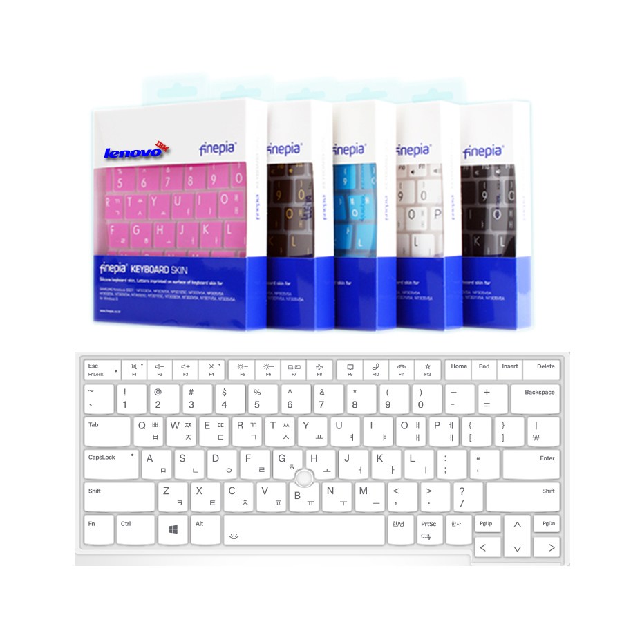 카라스 레노버 씽크패드 X1 카본 9세대,10세대,11세대 14인치-한영 자판 키보드커버 33,000원