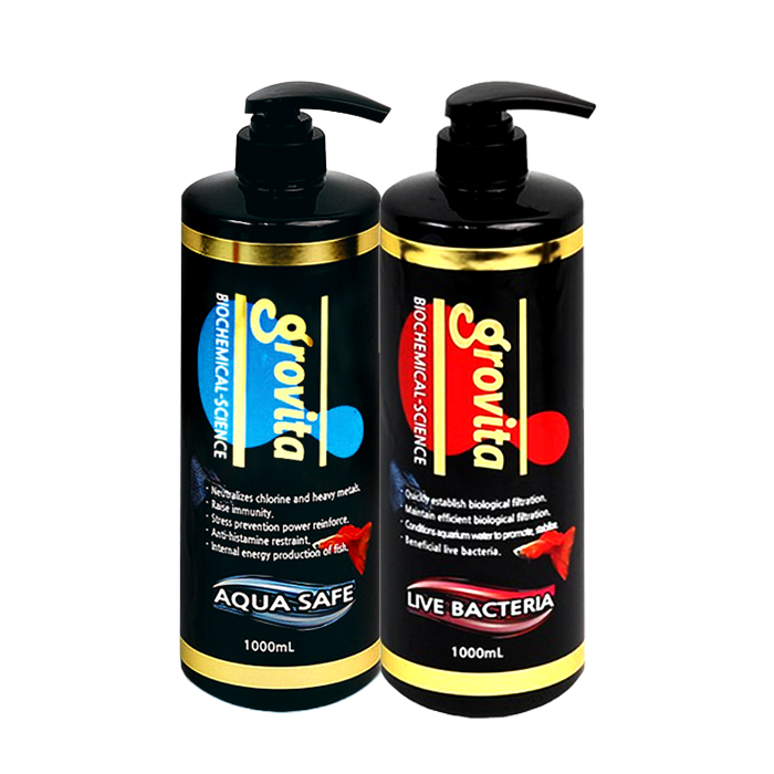 그로비타 수질 안정제 대용량 세트 1000 박테리아 + 아쿠아 25,100원