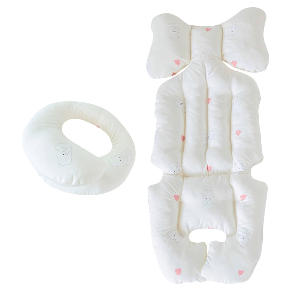 베베누보 사계절 양면 라이너 유모차 시트 + 목쿠션 세트 32,400원