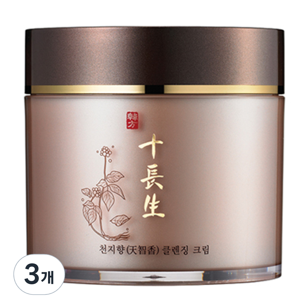 십장생 천지향 클렌징크림, 3개, 250ml 39,870원