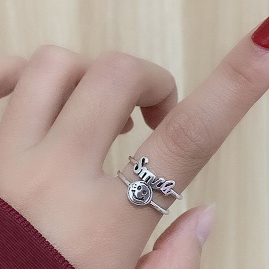 이츠굿텐 여성용 에브리데이 프리핏 레이어드 패션 오픈 실반지 7801-012 7,900원