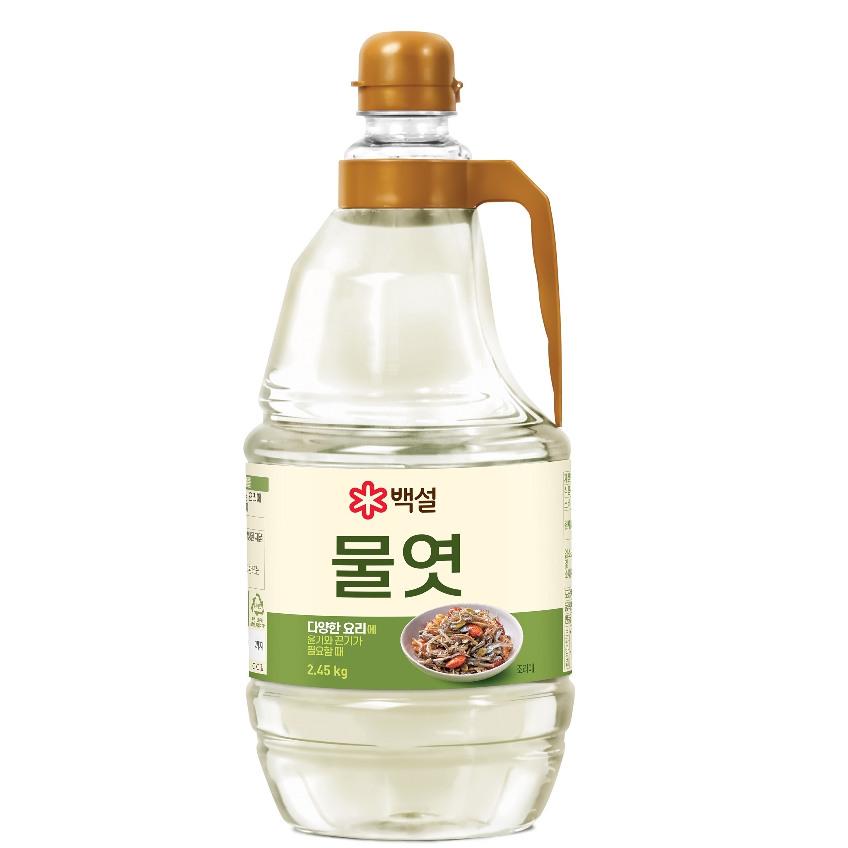 백설 CJ제일제당 물엿, 1개, 2.45kg 7,630원