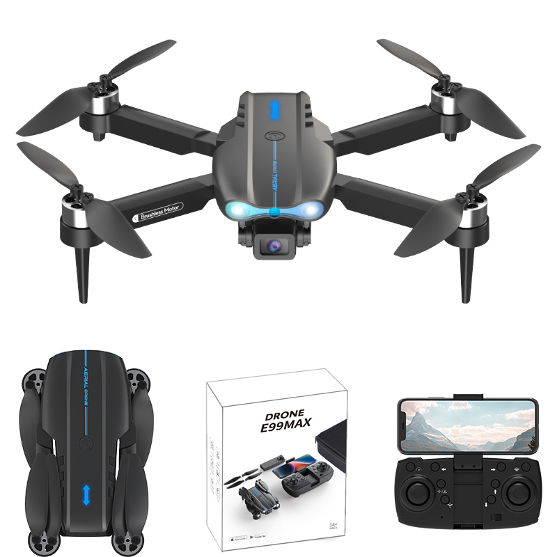 HHSSL 4K 고성능 초보용 드론 / 비행시간 30분 / 브러시리스 모터 / 듀얼 카메라 / 한글 설명서 45,700원