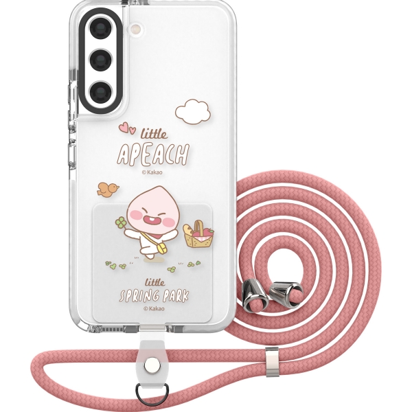 리틀카카오프렌즈 스프링 파크 스마트 탭 목걸이 투명라인 휴대폰 케이스 6,090원
