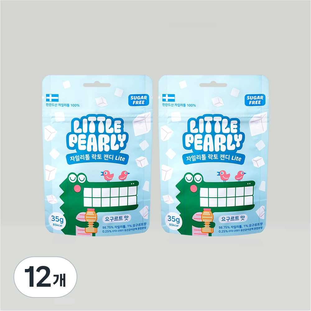리틀펄리 유아 어린이 자일리톨 장유산균 무설탕 캔디 라이트 요구르트맛 45,900원