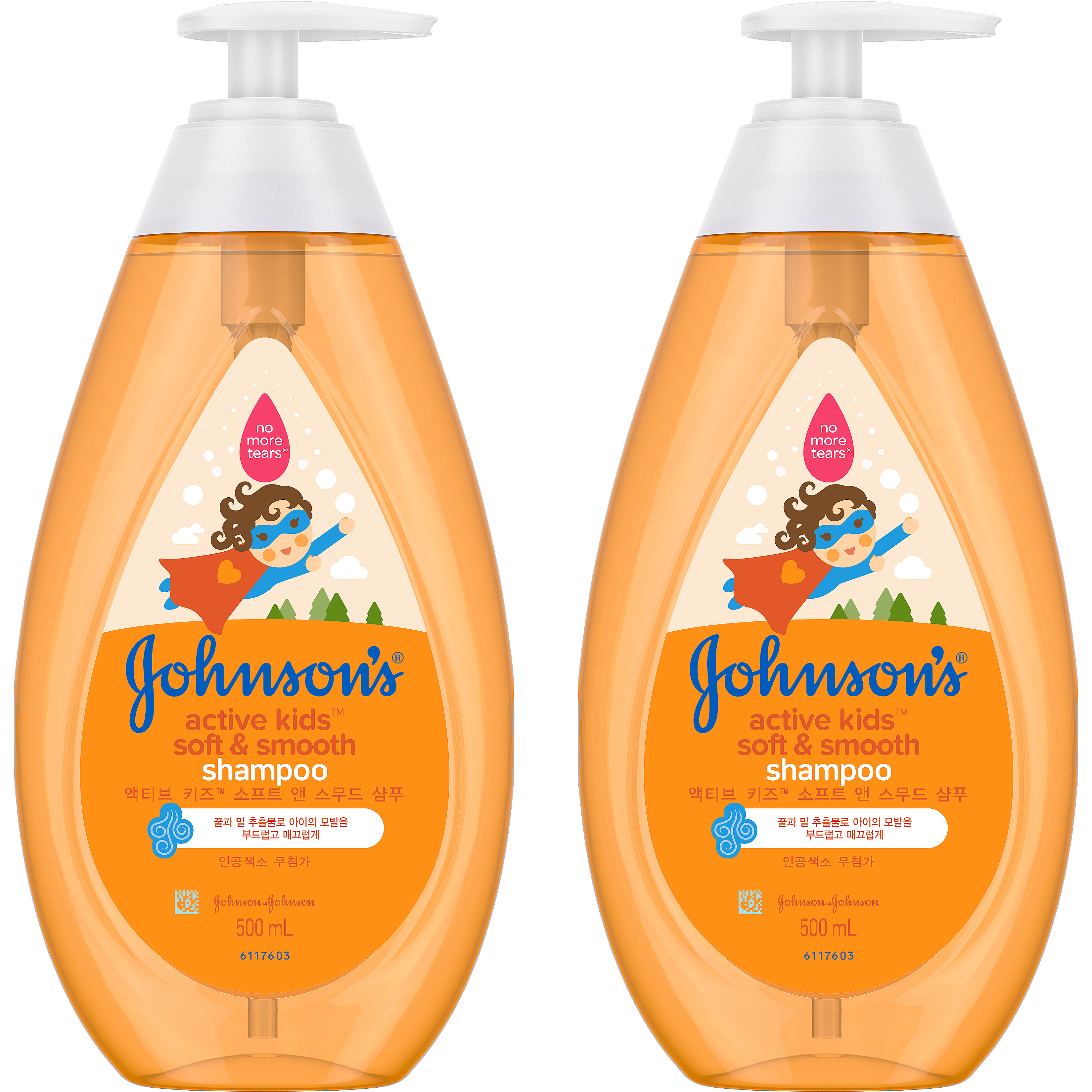 존슨즈베이비 액티브 키즈 소프트 앤 스무드 샴푸 16,760원