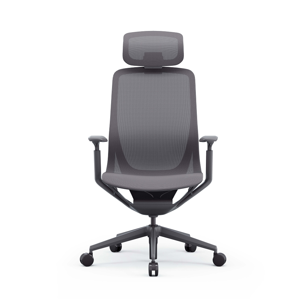 올즈 아리아 COMFORT 풀메쉬 컴퓨터의자 헤드형, 다크 그레이 340,000원