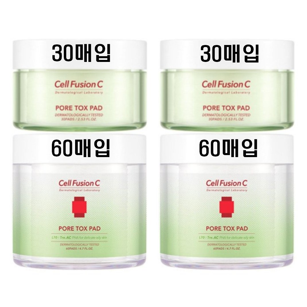 셀퓨전씨 트리악 모공 톡스 패드 60p + 30p 세트 199,100원
