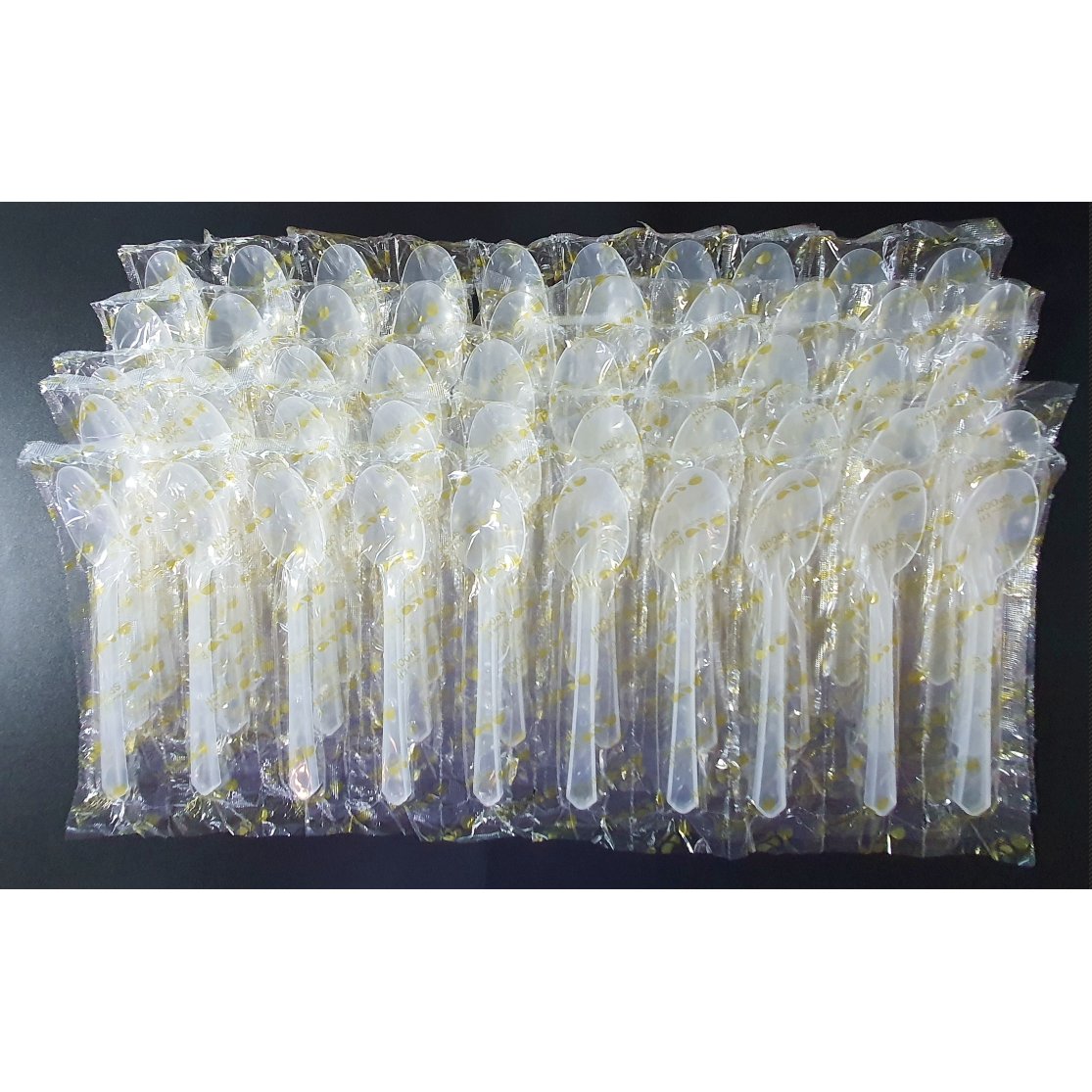 고급 일회용 숟가락 (반투명) 개별포장 / 국내생산 제품 5,910원