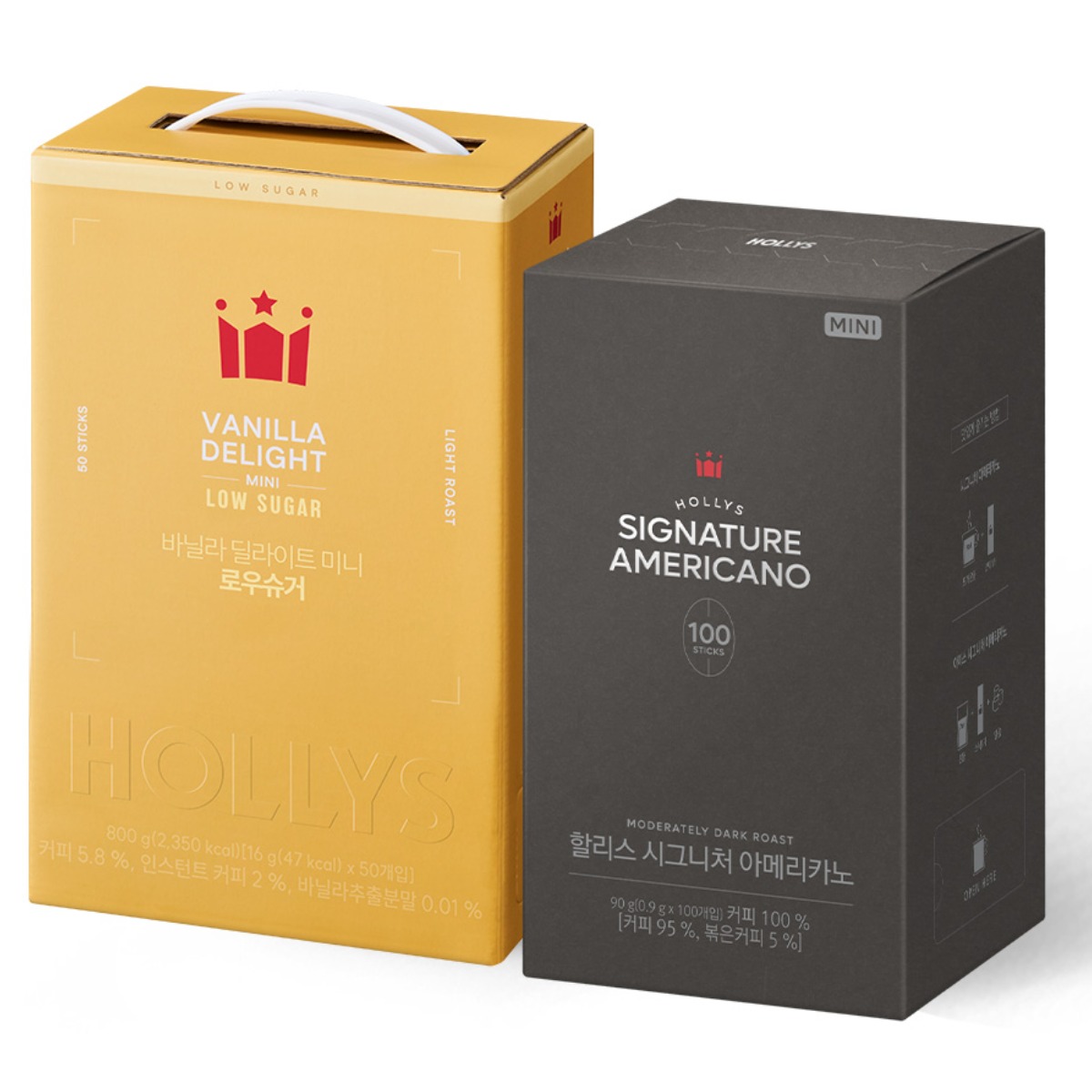 [할리스] 바닐라딜라이트 미니 로우슈거 50T+미니 다크 100T, 16g, 1, 50 37,900원