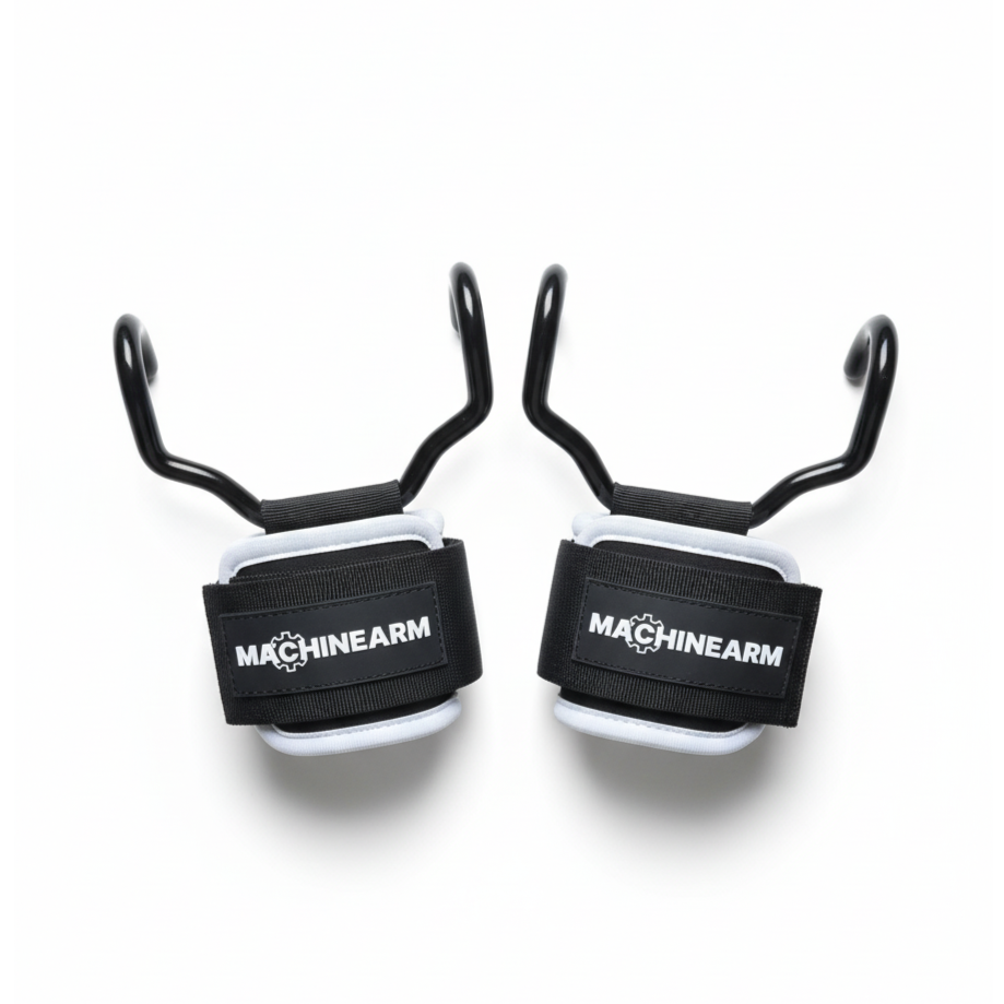머신암 헬스스트랩 손목 아대 철봉 턱걸이 스트랩 헬스 장갑 풀업 그립, 블랙, 1세트 49,800원