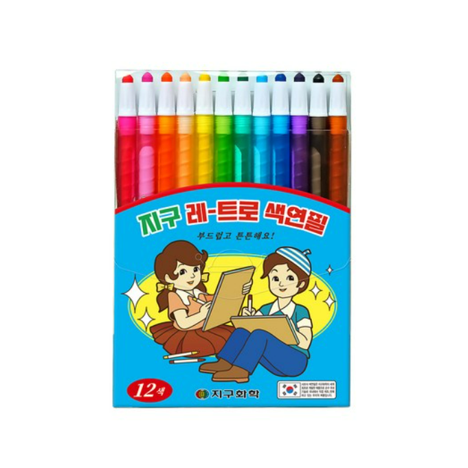 지구화학 레트로 색연필 12종 세트 118,200원