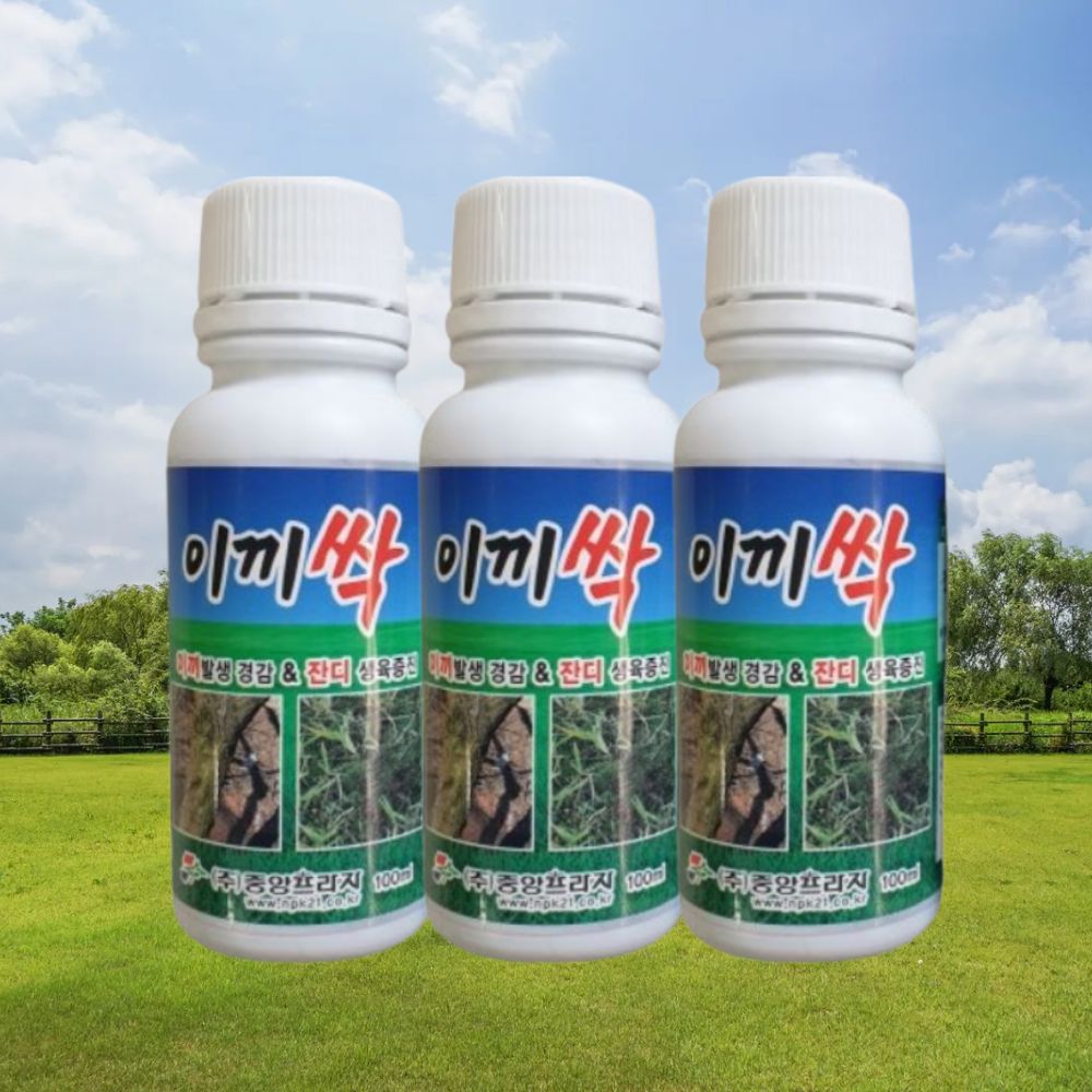 이끼싹액제 100ml 3개, 산소 잔디 이끼 청태 제거제, 3개 15,000원