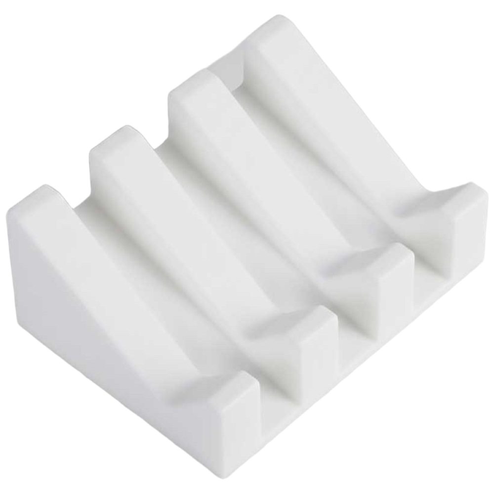 노드웨이브 물빠짐 비누 수세미 받침대 욕실 주방 거치대, 화이트컬러, 1개 5,000원