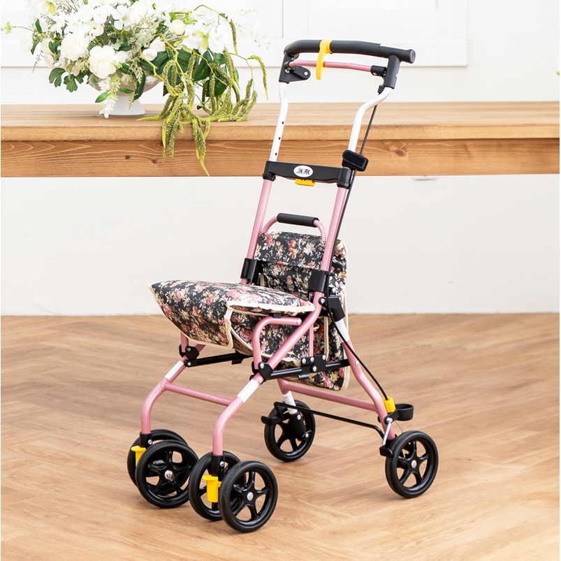 진작 프리미엄 고급형 여성전용 어르신 노인 실버카 초경량 보행보조기, 1개 229,900원