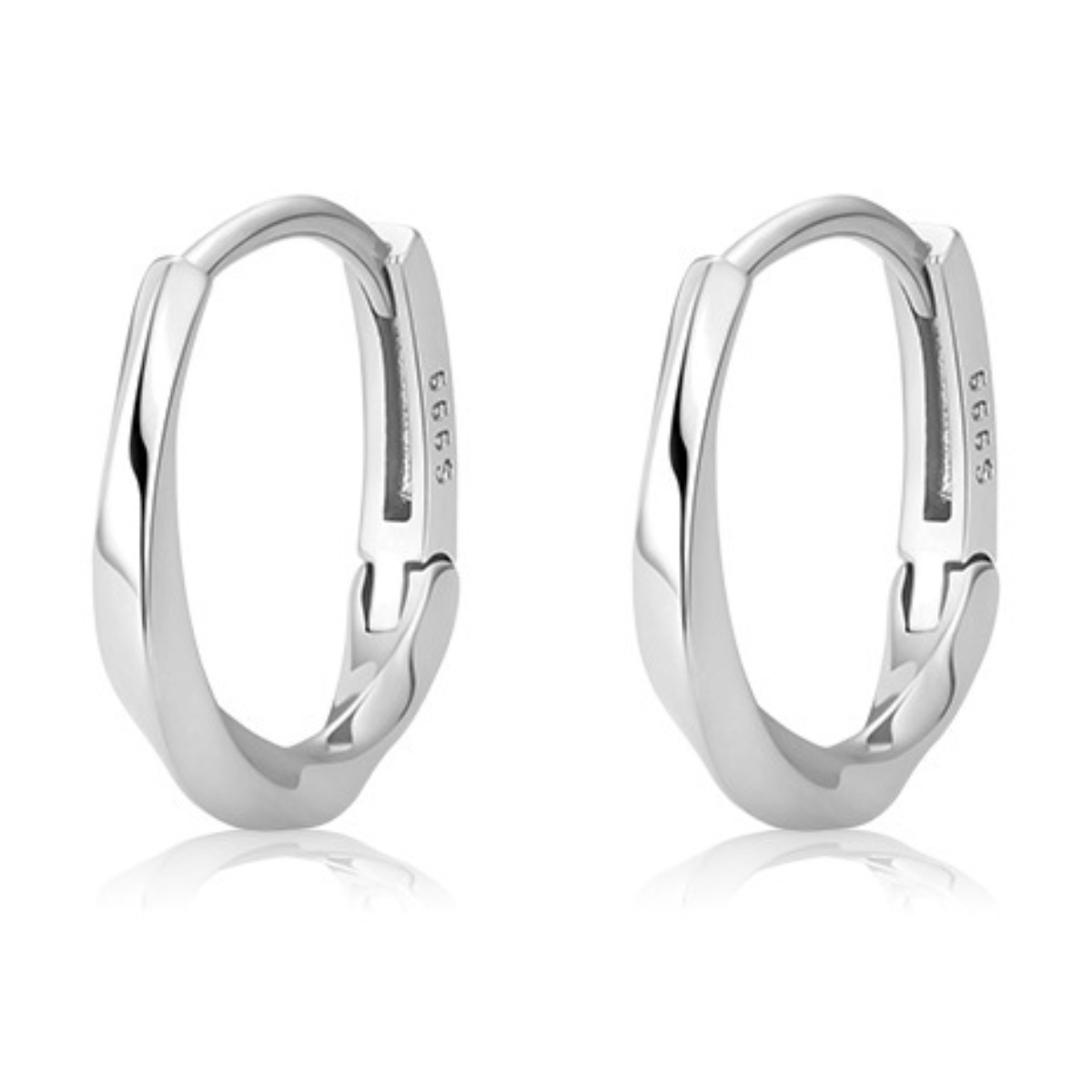 DANGZ 은함유량 99.9% 라운드 원터치 링 귀걸이 45,800원