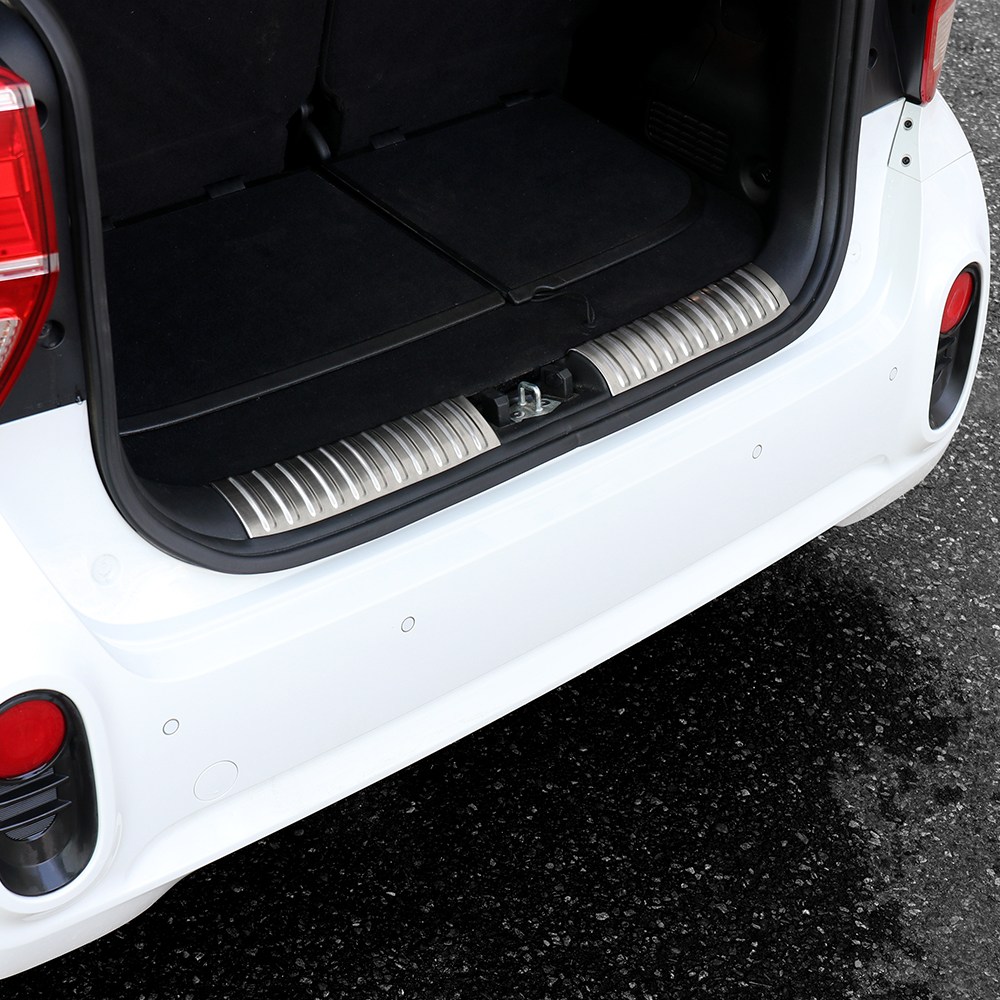 유투카 호환 더뉴 레이 튜닝 트렁크 가드 몰딩 자동차 용품 기스방지 커버, 1개, 실버 42,500원